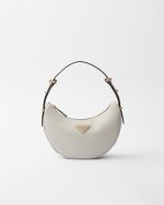 Prada Arqué Small Leather Shoulder Bag